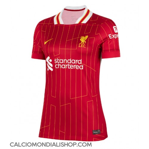 Maglie da calcio Liverpool Prima Maglia Femminile 2024-25 Manica Corta